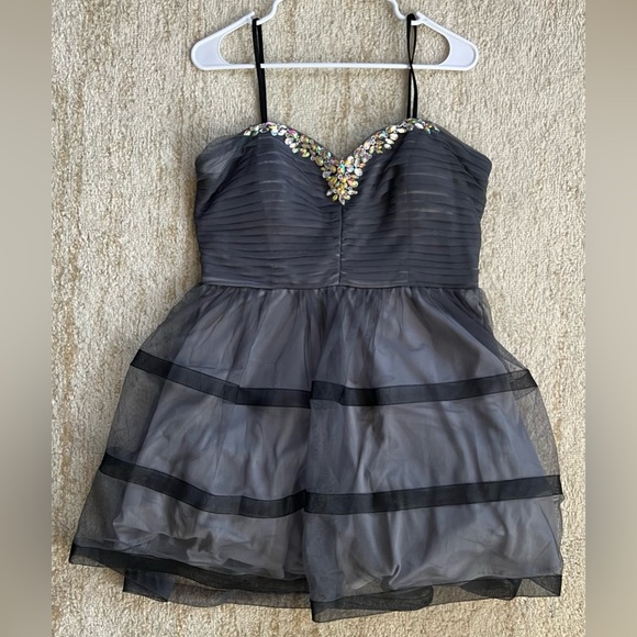 A-Line Tulle Dress - Homecoming, Prom, Cocktail Parties, Wedding Guests - Picture 1 of 6